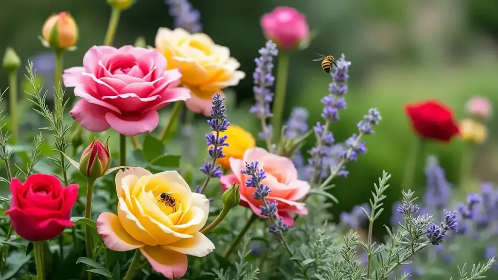 Bescherm en verfraai je rozen met deze onmisbare plant om ernaast te planten