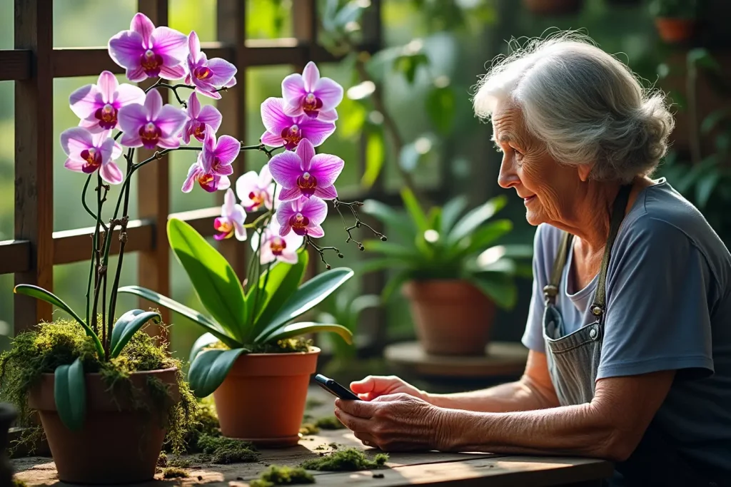 Het geheim van de cascade-orchideeën: een grootmoeders tip voor verbluffende resultaten