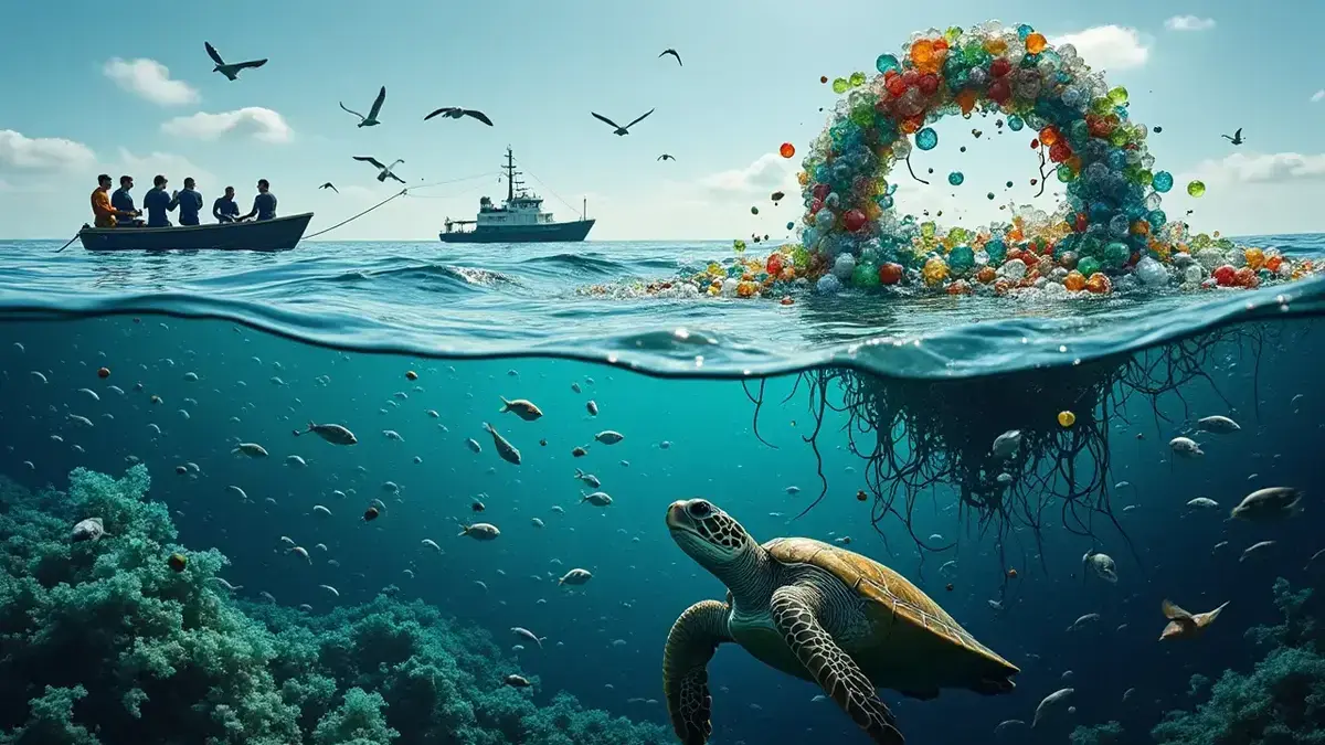 Plastic in de oceaan laten? Een controversieel idee dat sommige wetenschappers verdedigen