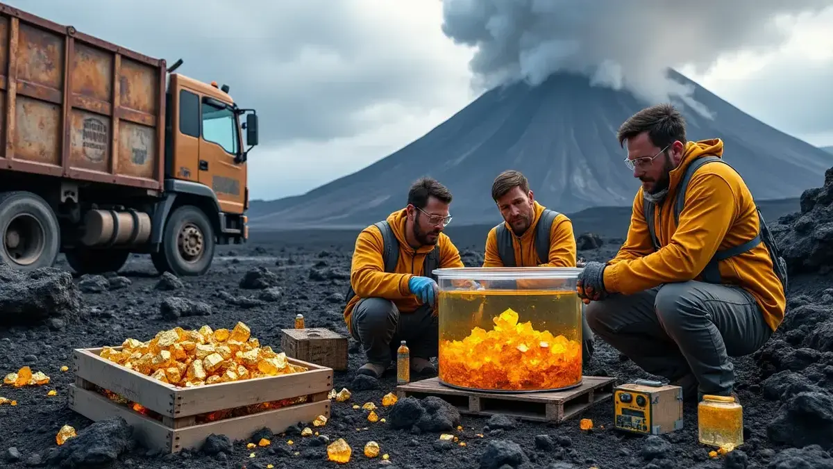 Wetenschappers ontdekken een verrassend fenomeen onder vulkanen dat goud naar de oppervlakte brengt