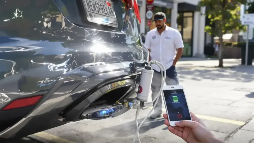 Een nieuwe technologie verandert de uitlaatgassen van uw auto in elektriciteit