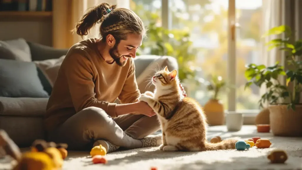 Zo kiest een kat zijn favoriete baasje in het gezin, volgens de wetenschap